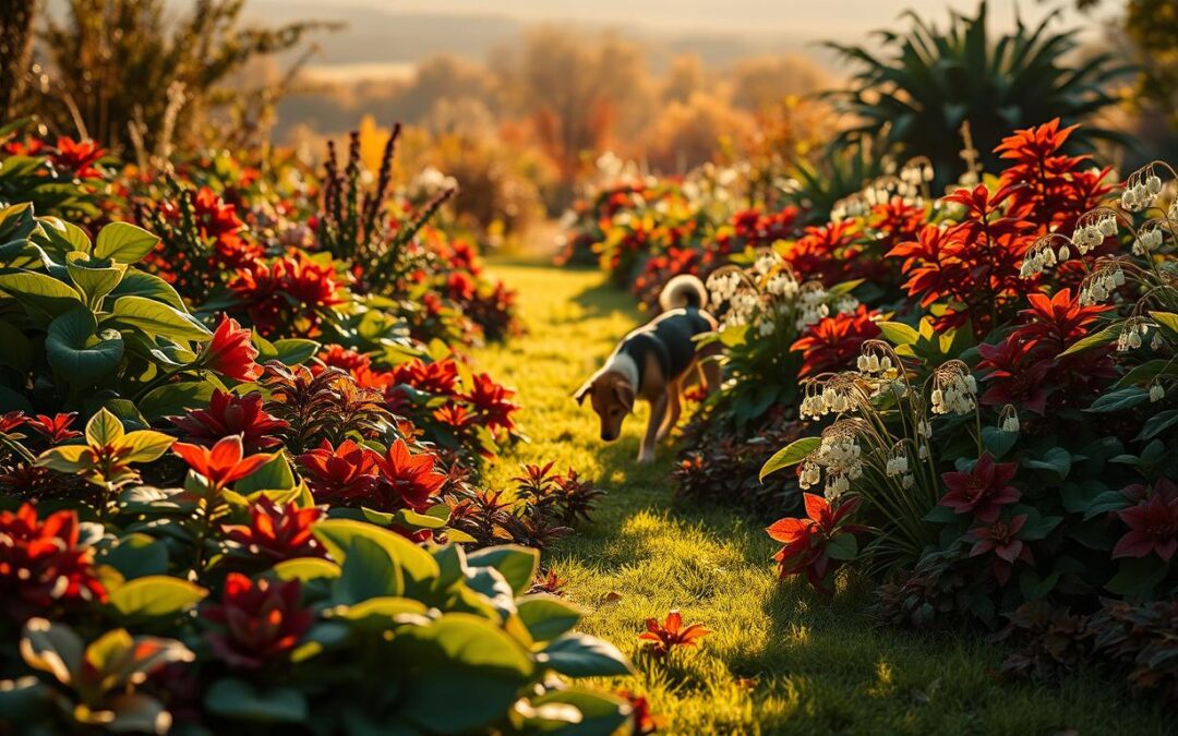 Jesenné jedovaté rastliny na záhrade pre psov – čomu sa vyhnúť?