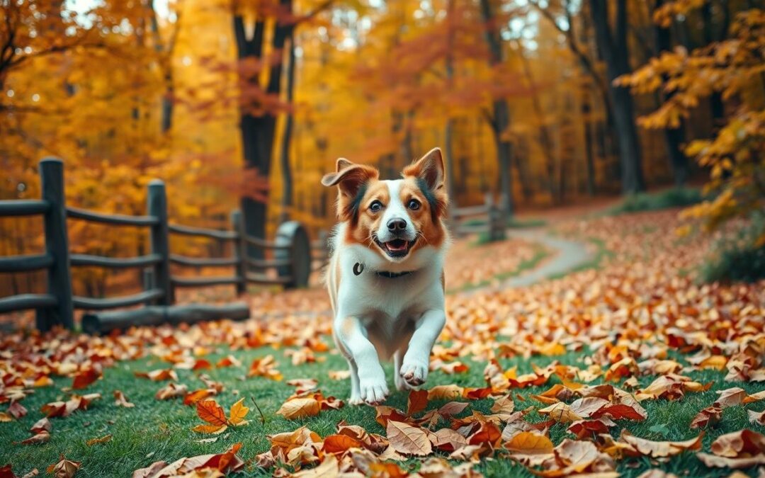 Rozvoj pozornosti psa na jeseň – hravé metódy