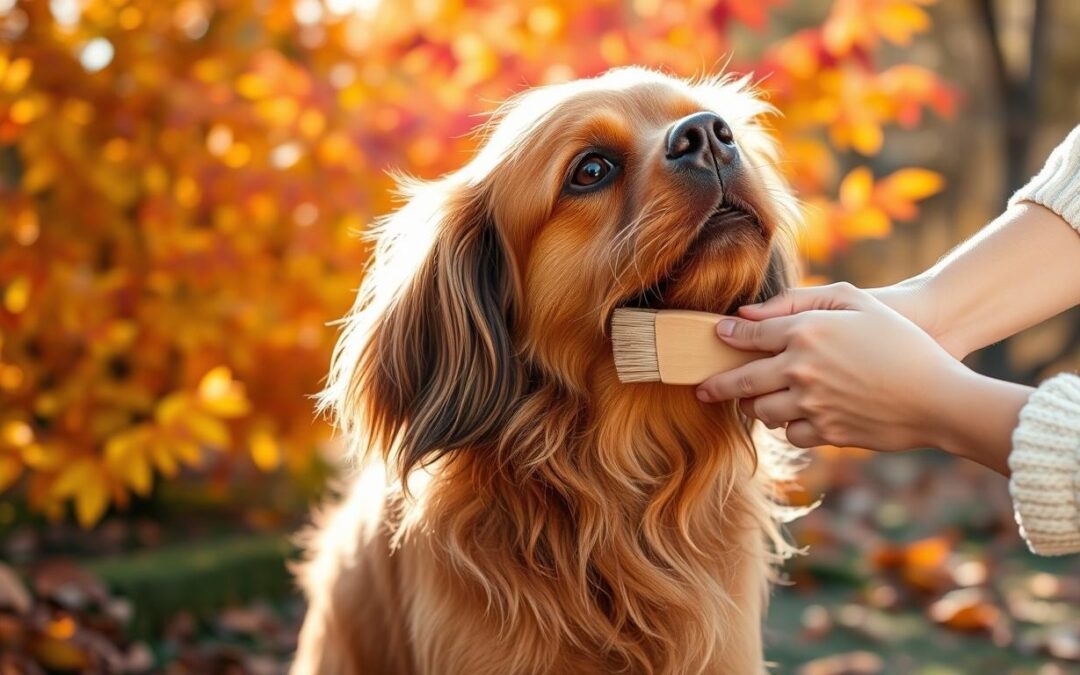 Jesenná starostlivosť o pokožku psa – čo použiť pri suchej koži