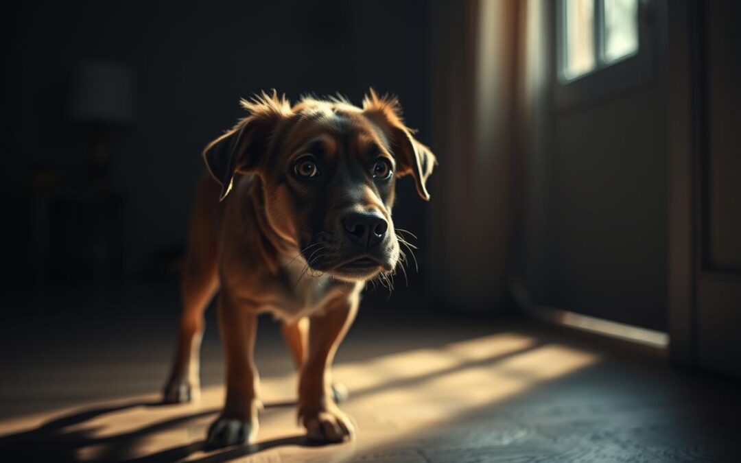 Strach psa z tmy – ako mu pomôcť