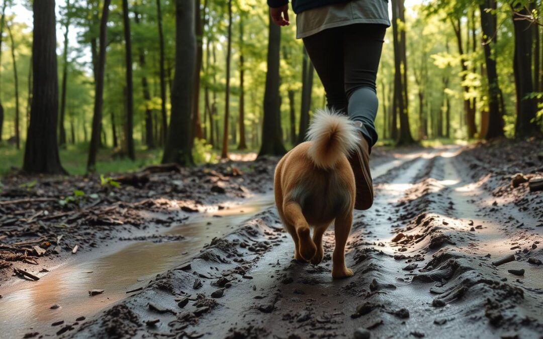 Prechádzka so psom v blate – ako ochrániť byt?