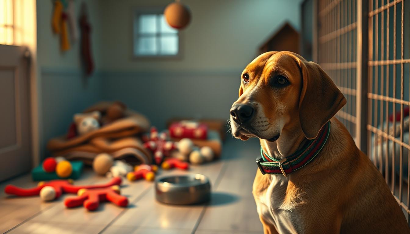 vianocny-pes-v-utulku vianočný pes v útulku