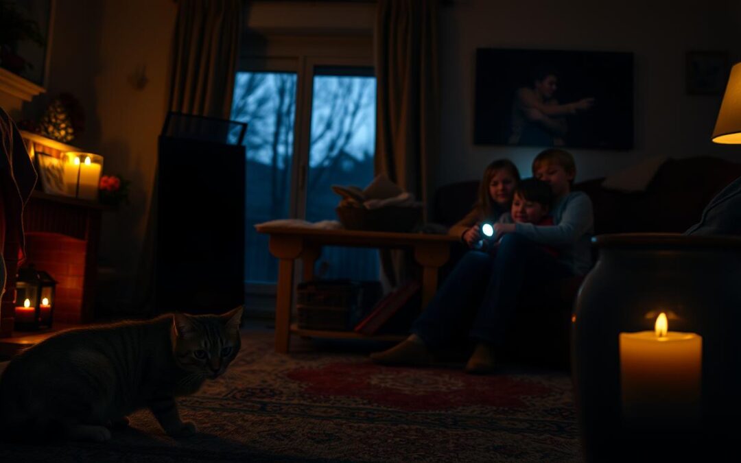 Čo robiť pri jesennom výpadku prúdu, ak sa mačka bojí tmy?