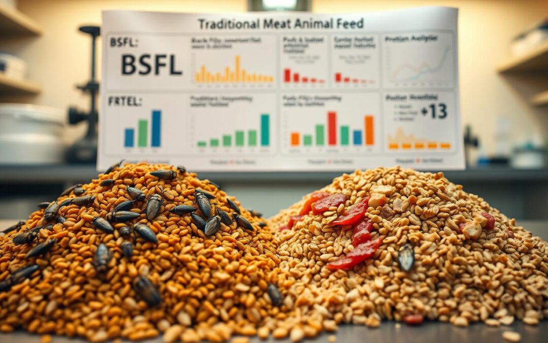 Krmivo BSFL vs tradičné mäsové krmivo – porovnávacia analýza