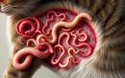 Črevné parazity u mačky – Všetko, čo o tom potrebuješ vedieť!
