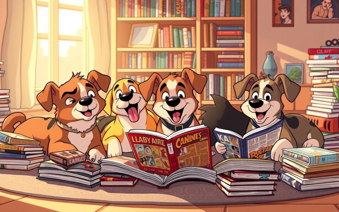 Komiksy a kreslené filmy so psami – Všetko, čo o tom musíš vedieť!