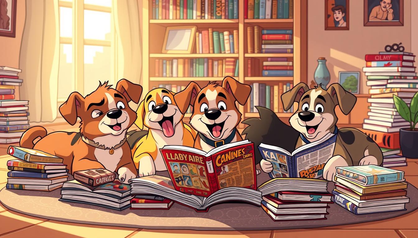Komiksy a kreslené filmy so psami – Všetko, čo o tom musíš vedieť!