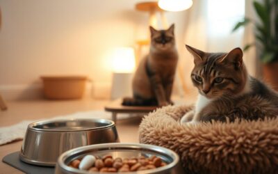 Ako udržiavať čistotu miesta na kŕmenie mačiatka?