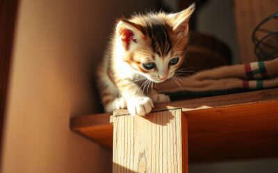 Mačací blog 17 Prečo sa mačiatko všade šplhá?