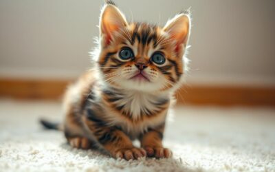 Mačací blog 17 Mačiatko lezenie na kolená – znak väzby alebo iný dôvod?