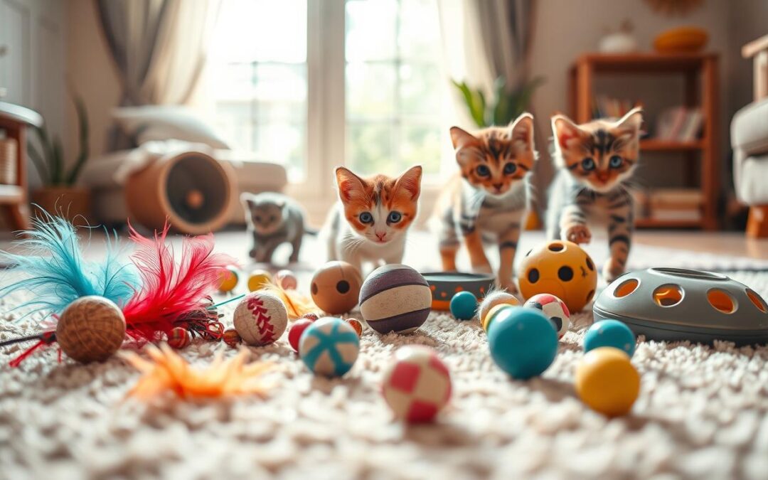 Hračky pre mačiatka doma – s čím sa hrať?