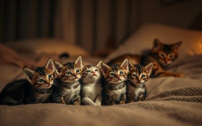 Prečo mačiatko mňauká v noci?