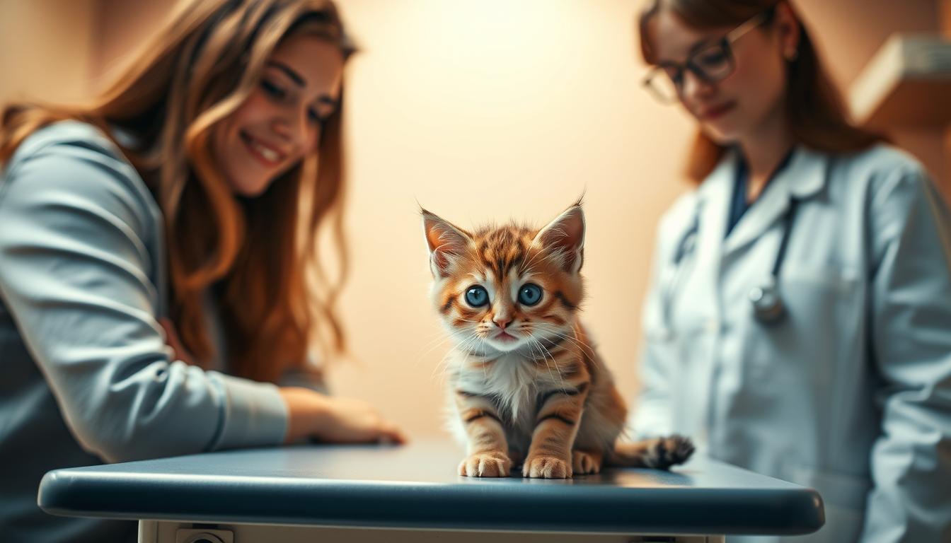 mačiatko prvá návšteva veterinára