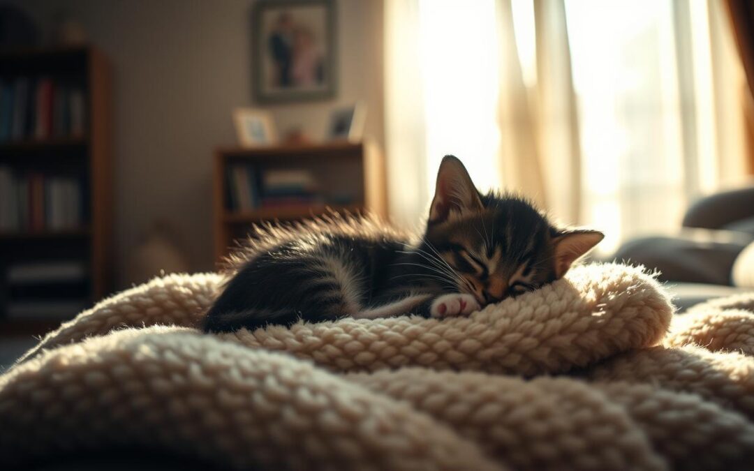 Prvé dni mačiatka u nového majiteľa