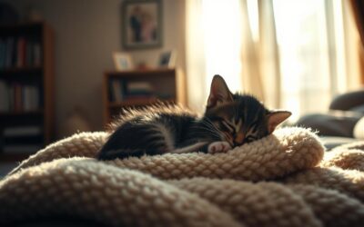 Prvé dni mačiatka u nového majiteľa