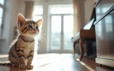 Mačací blog 16 Mačiatko a hudba – má naň vplyv?