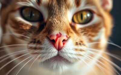 Krvácanie z nosa u mačky – Všetko, čo o tom potrebuješ vedieť!