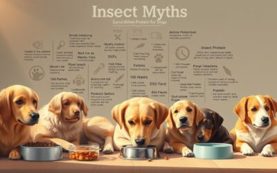 Hmyzia bielkovina pre psov – časté mýty a ich vyvrátenie