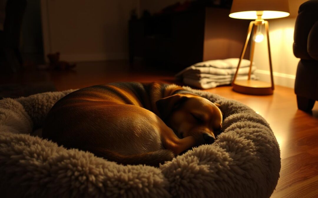 Studená podlaha? Nedovoľ, aby pes takto spal na jeseň