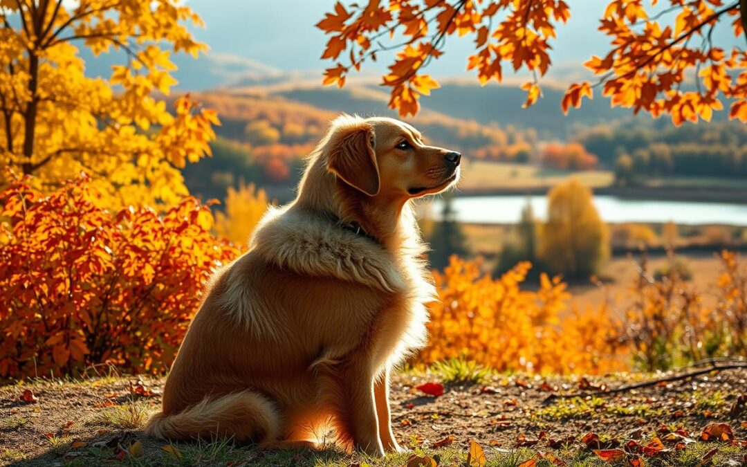 Ako udržať rovnováhu vnútornej termoregulácie psa na jeseň