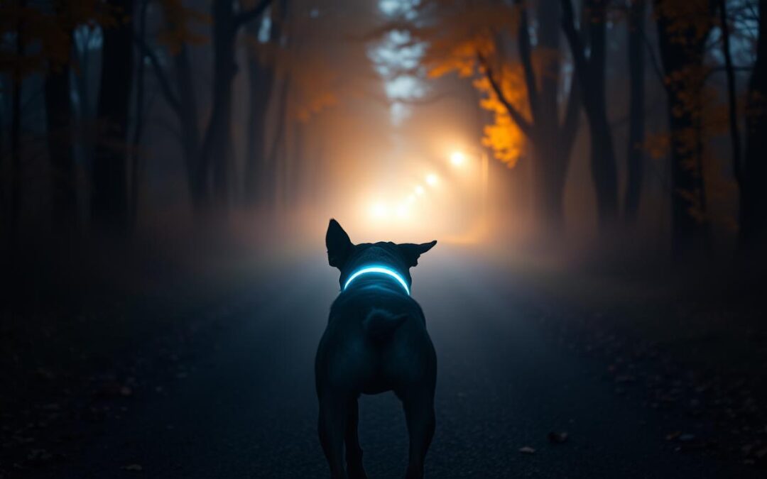 Tvoj pes sa prechádza v tme? Tu je svetlé riešenie na jeseň