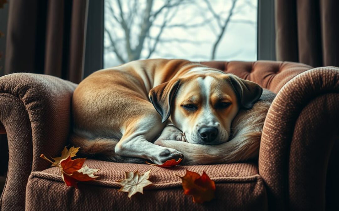 Čo môže naznačovať, že sa tvoj pes nudí na jeseň?