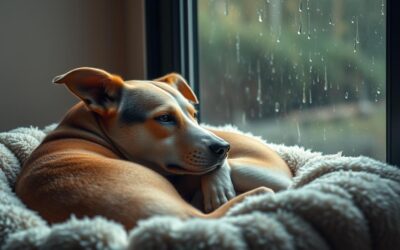 Blog 17 Relax počas dažďa – ako upokojiť psa?