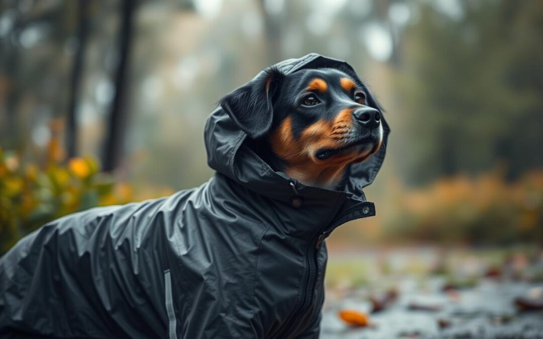 Test plášťov proti dažďu pre psov – ktorý chráni najlepšie na jeseň?