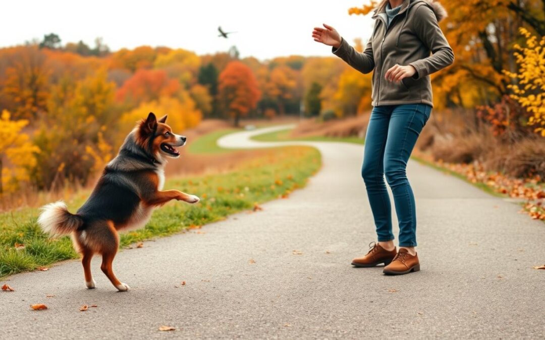 Krátke dni, aktívni psi – tréningové tipy na jeseň