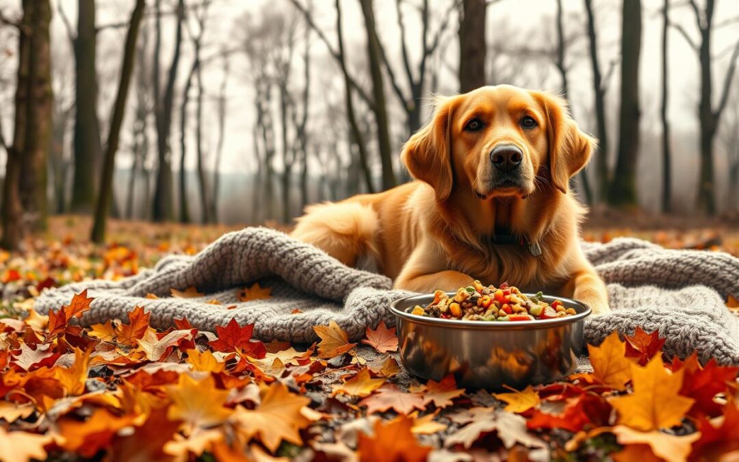 Zmena stravovacej rutiny psov v jesenných mesiacoch
