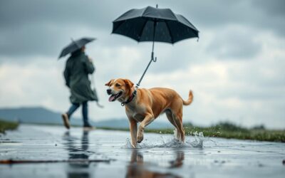 Prechádzka so psom v daždi – Všetko, čo o tom musíš vedieť!
