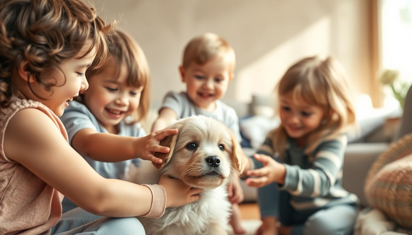 Šteniatko a deti – ako zabezpečiť bezpečie?