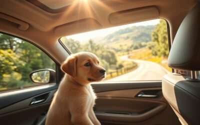 Blog 21 Ako privyknúť šteniatko na jazdu autom?