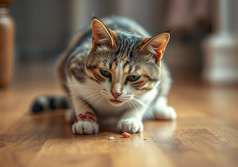 Chronické vracanie u mačky – Všetko, čo o tom potrebuješ vedieť!