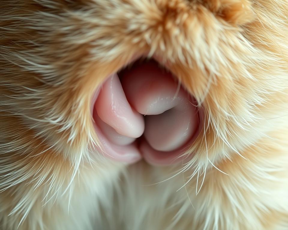 cystická zmena u mačky