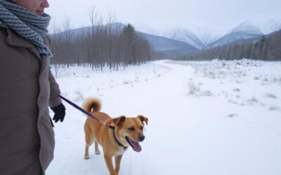 Ako dlho venčiť psa v zime?