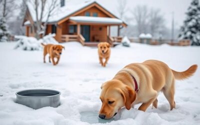 Blog 21 Zimná hydratácia psov – dôležitá nielen v lete