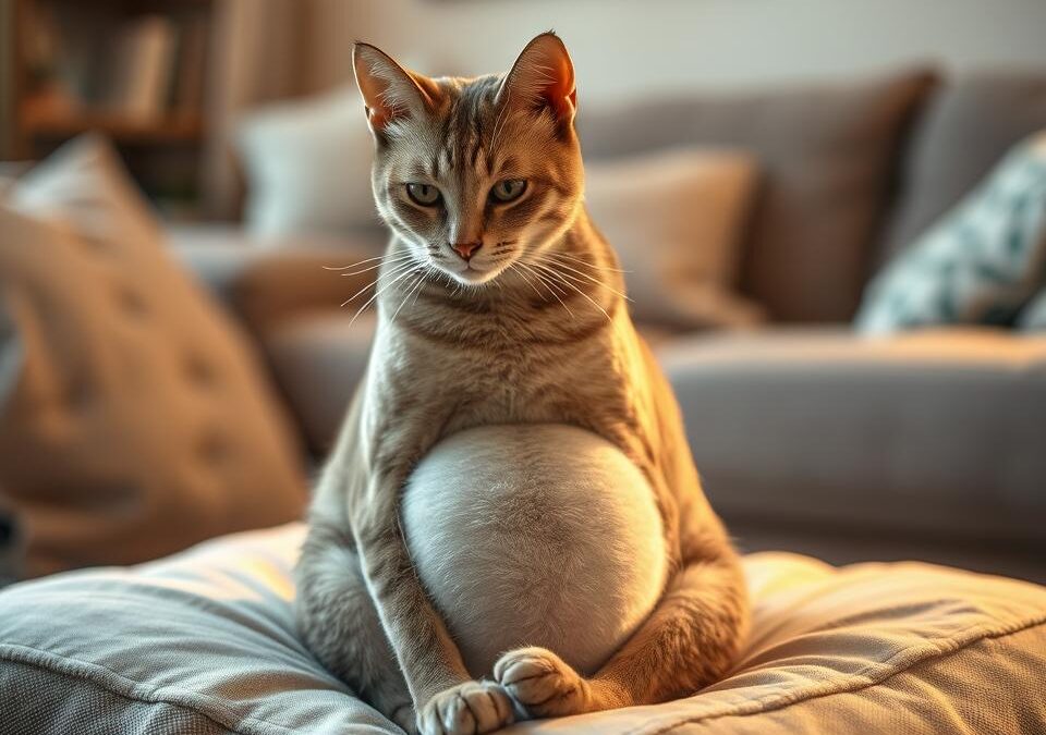 Falošná gravidita u mačky – Všetko, čo o tom potrebuješ vedieť!