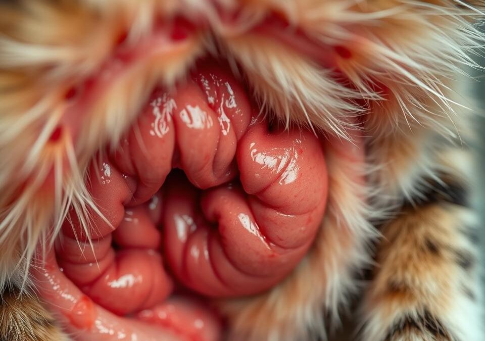 Zápal hrubého čreva u mačky – Všetko, čo o tom potrebuješ vedieť!