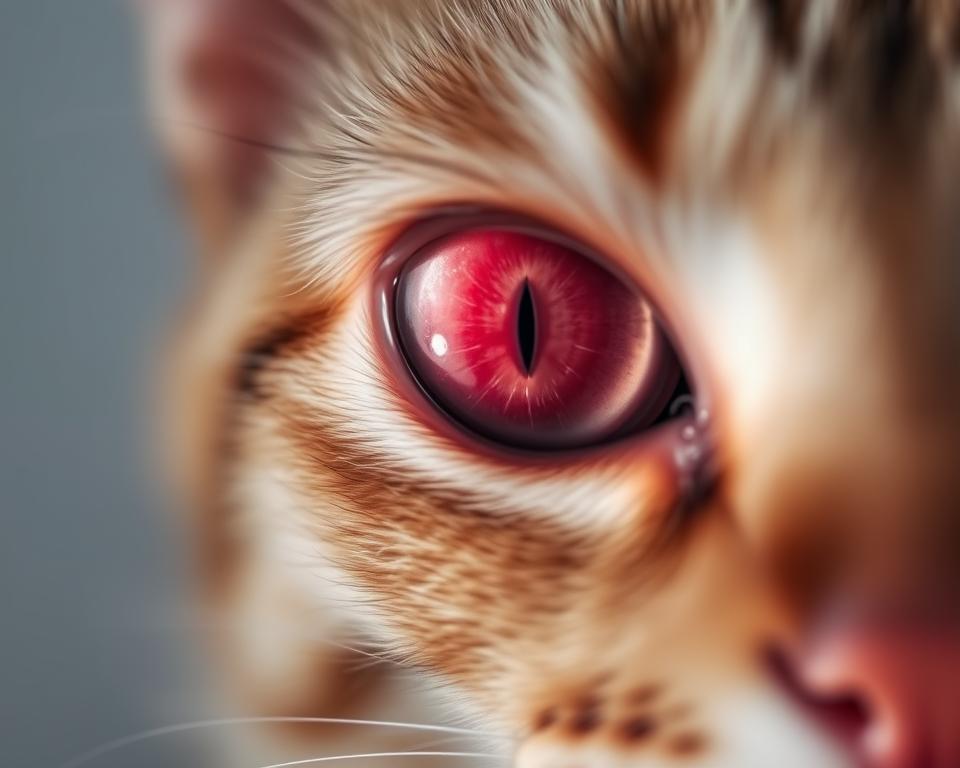 konjunktivitída u mačky