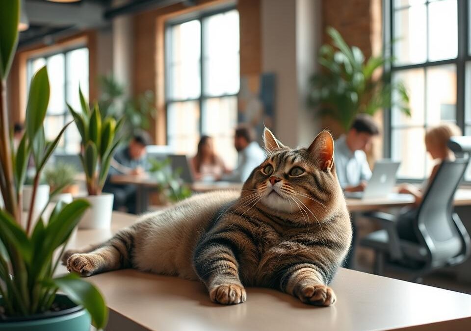 Mačka v coworking kanceláriách – Všetko, čo o tom musíš vedieť!
