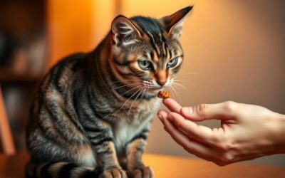 Mačací blog 23 Jedla len z ruky – teraz už sama