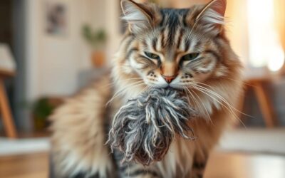 Neustále zvracala chumáče srsti – teraz zriedka