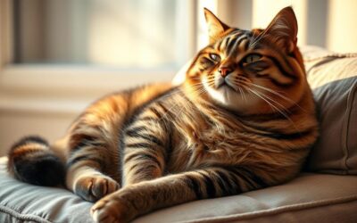 Nadmerné priberanie u mačky – Všetko, čo o tom potrebuješ vedieť!