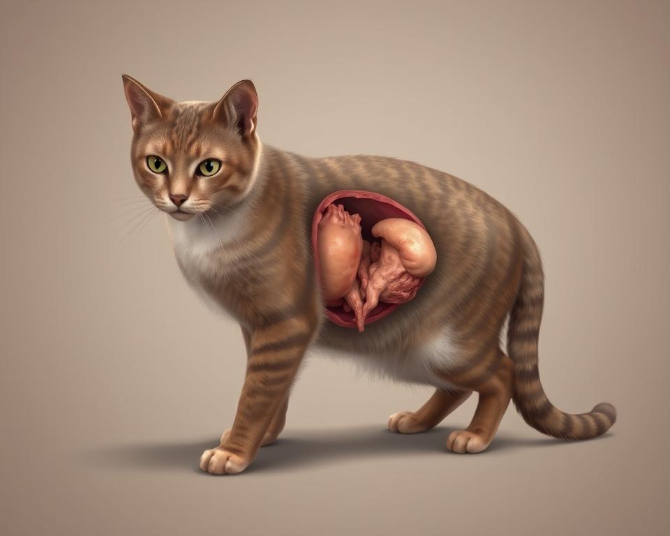 nádor maternice u mačky