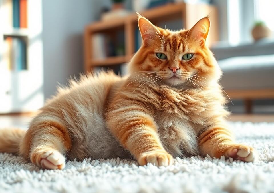 Obezita u mačky – Všetko, čo o tom potrebuješ vedieť!