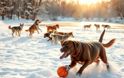 Blog 23 Obľúbené zimné aktivity psov