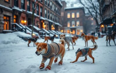 Zimná ochrana pre mestské psy