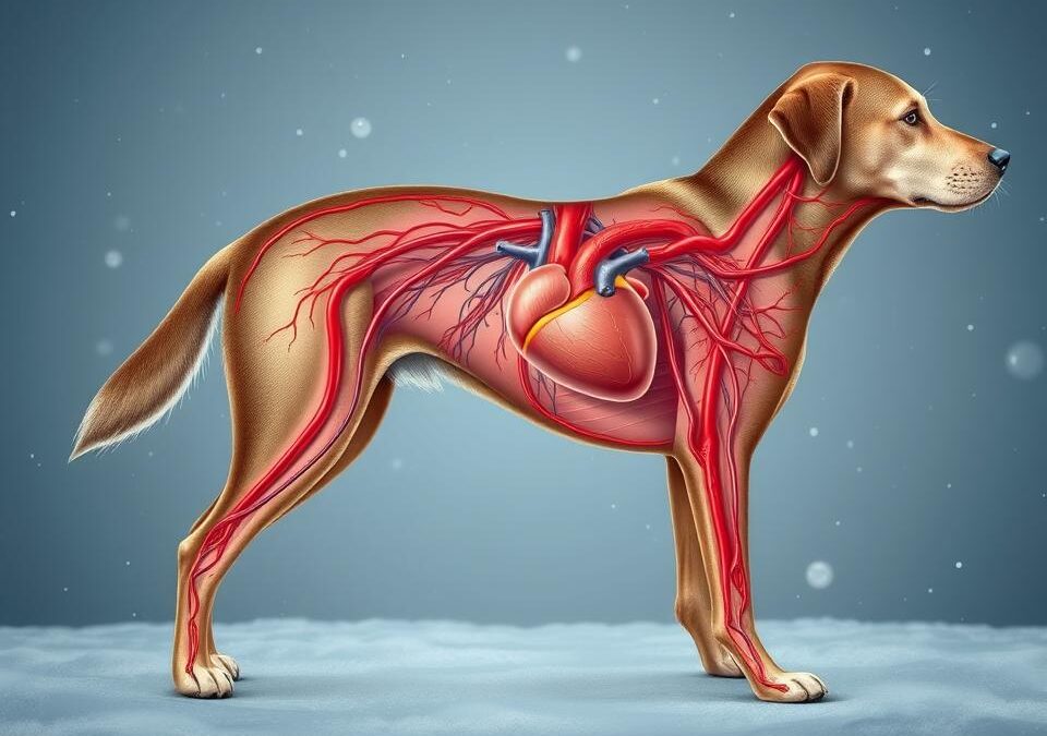 Krvný obeh psov v chlade – čo by si mal vedieť?