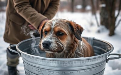 Blog 19 Kúpanie psov v zime – kedy je vhodné a kedy zakázané?